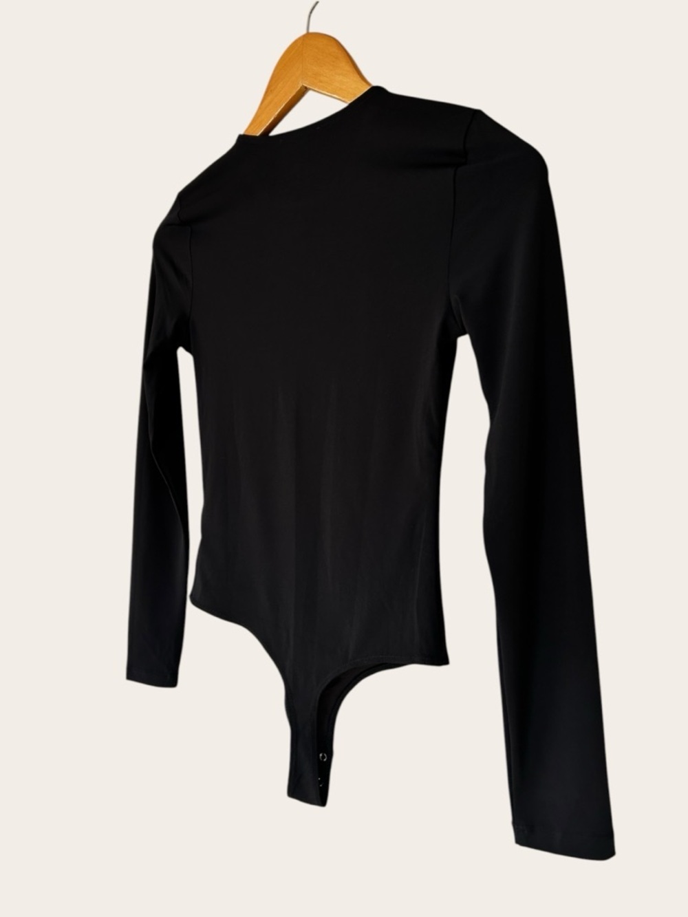 Dynamite Black Long Sleeve Bodysuit - Picture 8 of 11